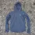 Runyon Men's Charcoal Dark Grey Sun Hoodie Shirt Long Sleeve Thumbholes Sun Protection Quick Dry American Made In USA