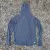 Runyon Men's Charcoal Dark Grey Sun Hoodie Shirt Long Sleeve Thumbholes Sun Protection Quick Dry American Made In USA