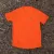 Runyon American Made In USA Mens Running Apparel Neon Safety Fluorescent Orange Fitness Performance Training Shirt