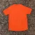 Runyon American Made In USA Mens Running Apparel Neon Safety Fluorescent Orange Fitness Performance Training Shirt