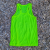 Runyon Men's Neon Yellow Racerback Fitness Tank Top - Running, Workout, Gym Singlet - Made In The USA