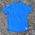 Runyon CozyLite Royal Blue Raglan Camp Shirt - Running, Hiking, Workout Shirt American Made In USA