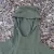 Runyon Women's Unisex Army Green Pocketed Sun Hoodie Shirt Long Sleeve Thumbholes Sun Protection Quick Dry American Made In USA