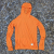 Runyon Men's Orange Pocketed Sun Hoodie Shirt Long Sleeve Thumbholes Sun Protection Quick Dry American Made In USA