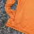 Runyon Men's Orange Pocketed Sun Hoodie Shirt Long Sleeve Thumbholes Sun Protection Quick Dry American Made In USA