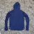 Runyon Unisex Navy Blue Sun Hoodie Shirt Long Sleeve Thumbholes Sun Protection Quick Dry American Made In USA