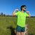 Runyon Canyon Apparel Mens Neon Yellow Workout Shirt, Running Shirt | Made In USA