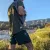 Runyon CozyLite Olive Green Raglan Camp Shirt - Running, Hiking, Workout Shirt American Made In USA