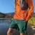 Runyon TrailStash 5" Gravel Short 2.0 Shell - Hunter Green