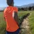 Runyon American Made In USA Mens Running Apparel Neon Safety Fluorescent Orange Fitness Performance Training Shirt