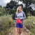 Runyon Unisex Heather Grey Pocketed Sun Hoodie Shirt Long Sleeve Thumbholes Sun Protection Quick Dry American Made In USA