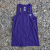 Runyon Women's Purple Racerback Fitness Tank Top - Running, Workout, Gym Singlet - Made In The USA