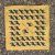 Runyon Gold and Black Signature Bandana American Made In The USA