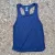 Runyon Navy Blue Razor Strap Pump Tank - Gym Stringer Racerback Workout Tank Top American Made In USA