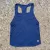 Runyon Navy Blue Razor Strap Pump Tank - Gym Stringer Racerback Workout Tank Top American Made In USA