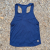 Runyon Navy Blue Razor Strap Pump Tank - Gym Stringer Racerback Workout Tank Top American Made In USA