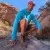 Runyon 9" TrailStash Gravel Cycling Short great for Trail Running, Hiking, Fitness Outdoors Olive Green