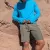Runyon 9" TrailStash Gravel Cycling Short great for Trail Running, Hiking, Fitness Outdoors Olive Green