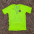 Runyon Neon Yellow Safety Fluorescent Cycling Jersey Gravel American Made In USA