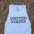 Runyon Women's United States White Hybrid Training Tank