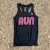 Runyon Black Hot Pink RUN Fitness Tank Made In USA Runyon Canyon Apparel