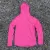 Runyon Unisex Hot Pink Hoodie Shirt Long Sleeve Thumbholes Sun Protection Quick Dry American Made In USA