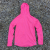 Runyon Unisex Hot Pink Hoodie Shirt Long Sleeve Thumbholes Sun Protection Quick Dry American Made In USA