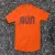 American Made In USA Womens Running Clothing Neon Orange  Running Shirt Performance Sportswear Runyon Canyon Apparel