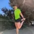 Runyon Canyon Apparel Unisex Neon Yellow Workout Shirt, Running Shirt | Made In USA