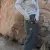 Runyon TrailStash Scrambler - Unisex Olive Green Hiking Jogger Pants American Made In USA.
