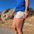 Runyon Sand Khaki Running Short - Retro Ranger 4" Inch Workout Short American Made In USA