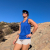 Runyon Women's Royal Blue Racerback Fitness Tank Top - Running, Workout, Gym Singlet - Made In The USA