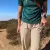 Runyon TrailStash Scrambler - Unisex Khaki Sand Hiking Jogger Pants American Made In USA.