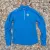 Runyon Alpine Blue Slopeside Cotton Fleece Zip-Up Pullover Sweater - Winter Outerwear Runyon Canyon Apparel