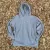 Runyon French Terry Cotton Heather Grey Pullover Hoodie Sweatshirt - Hidden Pockets, Thumbholes & Watch Windows - American Made In USA