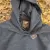 Runyon French Terry Cotton Dark Heather Grey Charcoal Pullover Hoodie Sweatshirt - Hidden Pockets, Thumbholes & Watch Windows - American Made In USA