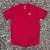 Runyon Mens Red American Made In USA Running Shirt Performance Moisture Wicking Workout Shirt