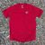 Runyon Mens Red American Made In USA Running Shirt Performance Moisture Wicking Workout Shirt