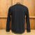 Runyon Mens Long Sleeve Camp Shirt Hiking Running Black Copper American Made In USA
