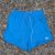 Runyon Bright Cyan Blue Running Short - Retro Ranger 4" Inch Workout Short American Made In USA