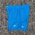 Runyon Bright Cyan Blue Running Short - Retro Ranger 4" Inch Workout Short American Made In USA