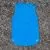 Runyon Men's Amazing Cyan Blue Sleeveless Muscle Tee Performance Workout Tank Top American Made In USA
