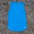 Runyon Men's Amazing Cyan Blue Sleeveless Muscle Tee Performance Workout Tank Top American Made In USA
