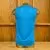 Runyon Men's Amazing Cyan Blue Sleeveless Muscle Tee Performance Workout Tank Top American Made In USA
