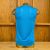 Runyon Men's Amazing Cyan Blue Sleeveless Muscle Tee Performance Workout Tank Top American Made In USA