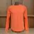 Runyon Mens Neon Orange Long Sleeve Performance Shirt - Made In USA, Running Hiking Workout Gym