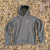 Runyon French Terry Cotton Olive Green Pullover Hoodie Sweatshirt - Hidden Pockets, Thumbholes & Watch Windows - American Made In USA