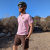 Runyon 9" TrailStash Gravel Cycling Short great for Trail Running, Hiking, Fitness Outdoors Brown