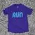 Men's Purple Running Shirt Moisture Wicking American Made In USA