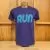 Men's Purple Running Shirt Moisture Wicking American Made In USA